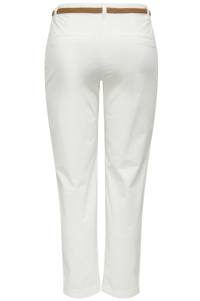 JDYCHICAGO MW ANKLE PANT PNT DIA 15351721 SNOW WHITE